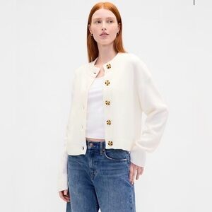 Gap Cashsoft Oversized Cardigan Sweater NWT M Quiet Luxury Business Casual
